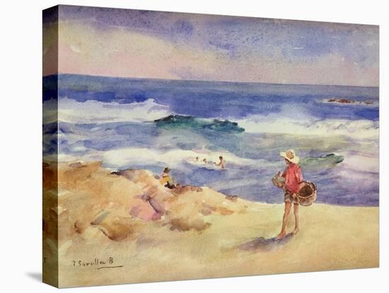 Boy on the Sand-Joaquín Sorolla y Bastida-Premier Image Canvas