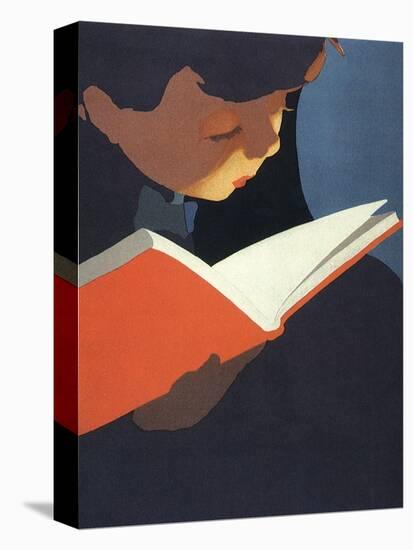 Boy Reading, 1925-null-Premier Image Canvas
