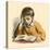 Boy Reading-English School-Premier Image Canvas