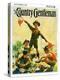 "Boy Scouts," Country Gentleman Cover, September 1, 1930-William Meade Prince-Premier Image Canvas