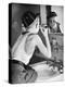 Boy Shaving at Mirror-Philip Gendreau-Premier Image Canvas