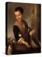 Boy with a Dog, Between 1655 and 1660-Bartolomé Estéban Murillo-Premier Image Canvas