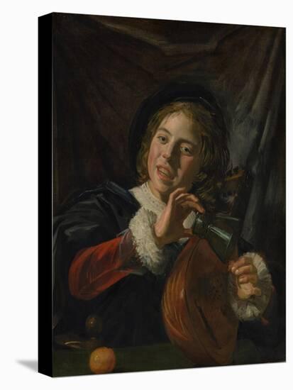 Boy with a Lute, c.1625-Frans Hals-Premier Image Canvas