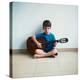 Boy with Guitar, 2013-Max Ferguson-Premier Image Canvas