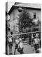 Boys and Girls Playing Volleyball-Lisa Larsen-Premier Image Canvas