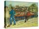 Boys on the Towpath, Camden Lock-Brenda Brin Booker-Premier Image Canvas