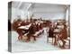 Boys Playing Dominoes and Reading at the Boys Home Industrial School, London, 1900-null-Premier Image Canvas