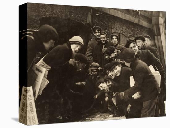 Boys Shooting Craps, C1910-Lewis Wickes Hine-Premier Image Canvas