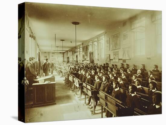 Boys Sitting at their Desks, Ashford Residential School, Middlesex, 1900-null-Premier Image Canvas