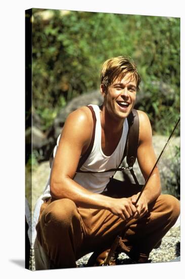 BRAD PITT. "A RIVER RUNS THROUGH IT" [1992], directed by ROBERT REDFORD.-null-Stretched Canvas