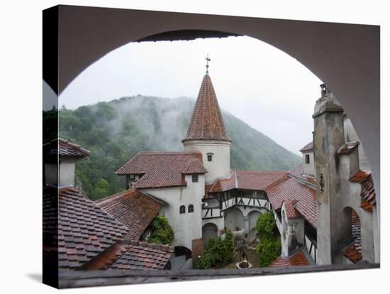 Bran Castle (Dracula Castle), Bran, Transylvania, Romania, Europe-Marco Cristofori-Premier Image Canvas