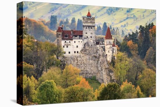 Bran, Romania. Castle Bran, Exterior. Dracula's Castle.-Emily Wilson-Premier Image Canvas