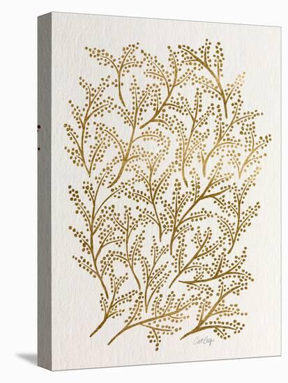 Branches in Gold-Cat Coquillette-Premier Image Canvas