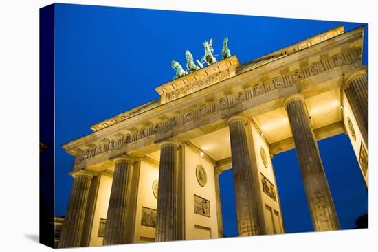 Brandenburg Gate at Night , Berlin-NejroN Photo-Premier Image Canvas