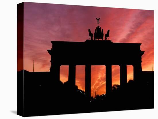 Brandenburg Gate, Unter Den Linden, Berlin, Germany-Dave Bartruff-Premier Image Canvas