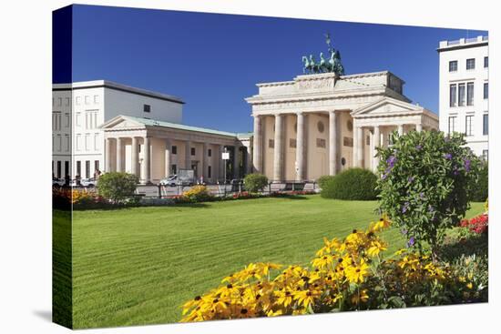 Brandenburger Tor (Brandenburg Gate), Pariser Platz Square, Berlin Mitte, Berlin, Germany, Europe-Markus Lange-Premier Image Canvas