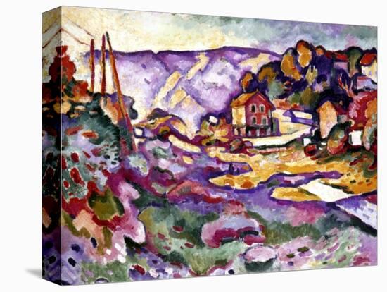 Braque: L'Estaque, 1906-Georges Braque-Premier Image Canvas