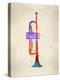 Brass I Trumpet-Dan Sproul-Stretched Canvas