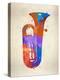 Brass II Tuba-Dan Sproul-Stretched Canvas