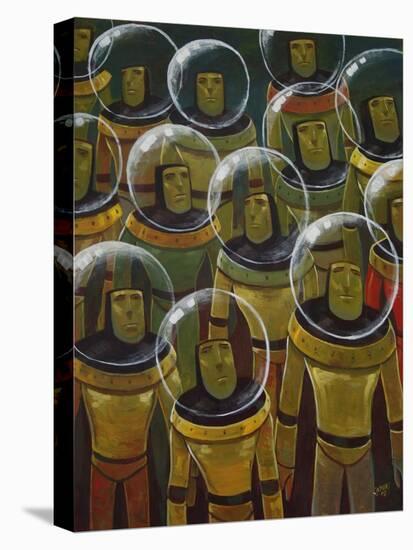 Brave Explorers of Yesteryear-Aaron Jasinski-Stretched Canvas