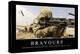 Bravoure: Citation Et Affiche D'Inspiration Et Motivation-null-Premier Image Canvas