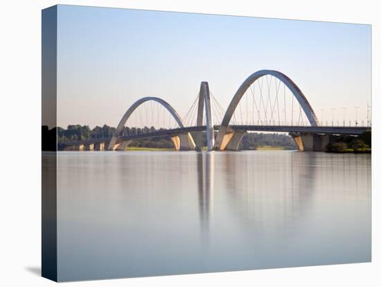 Brazil, Distrito Federal-Brasilia, Brasilia, Lake Paranoa - Lago Do Paranoa-Jane Sweeney-Premier Image Canvas