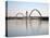 Brazil, Distrito Federal-Brasilia, Brasilia, Lake Paranoa - Lago Do Paranoa-Jane Sweeney-Premier Image Canvas