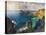 Brazil, Fernando De Noronha Marine National Park, Porco's Bay and Dos Irmaos Peaks-Michele Falzone-Premier Image Canvas