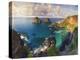 Brazil, Fernando De Noronha Marine National Park, Porco's Bay and Dos Irmaos Peaks-Michele Falzone-Premier Image Canvas