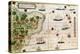 Brazil from the "Miller Atlas" by Pedro Reinel, circa 1519-null-Premier Image Canvas