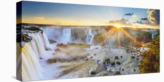 Brazil, Iguassu Falls National Park (Cataratas Do Iguacu), Devil's Throat (Garganta Do Diabo)-Michele Falzone-Premier Image Canvas