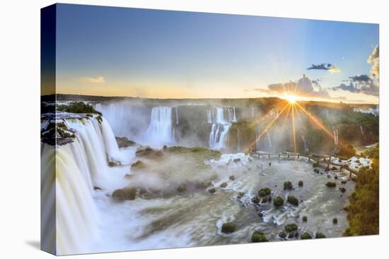 Brazil, Iguassu Falls National Park (Cataratas Do Iguacu), Devil's Throat (Garganta Do Diabo)-Michele Falzone-Premier Image Canvas