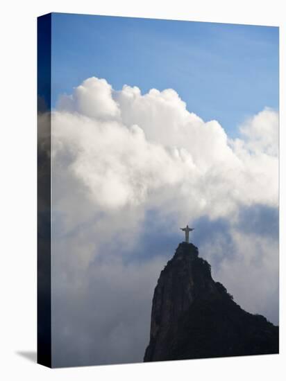 Brazil, Rio De Janeiro, Statue of Christ-Jane Sweeney-Premier Image Canvas