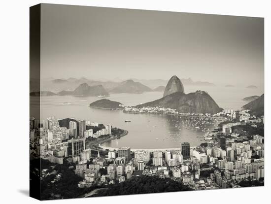 Brazil, Rio De Janeiro, Sugar Loaf (Pao De Acucar) and Morro De Urca in Botafogo Bay-Alex Robinson-Premier Image Canvas