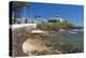 Brazil, Salvador Da Bahia, District Barra, Fort, Lighthouse, Rock Coast, Sea-Chris Seba-Premier Image Canvas