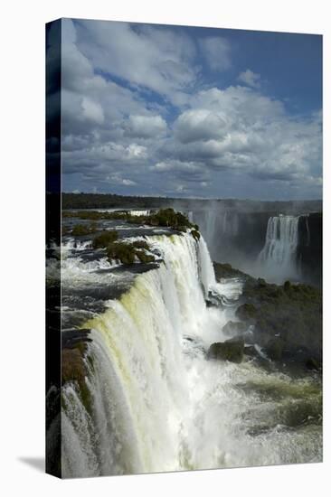 Brazil side of Iguazu Falls, Brazil, Argentina border-David Wall-Premier Image Canvas