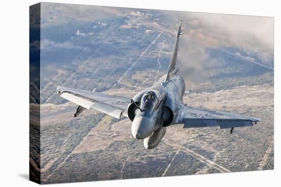 Brazilian Air Force Mirage 2000 Flying over Brazil-Stocktrek Images-Premier Image Canvas