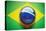 Brazilian Flag Soccer Ball-eabff-Premier Image Canvas