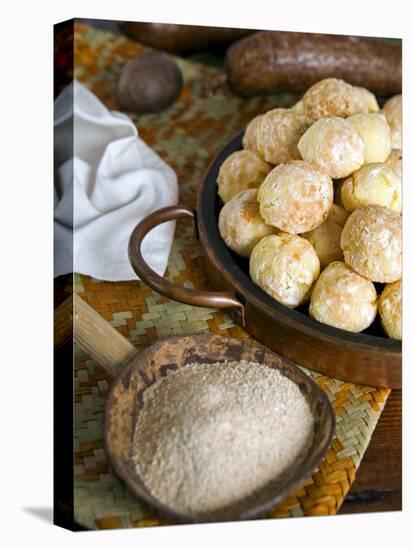 Brazilian Pao De Queijo, Cheese Bread, Brazil, South America-Tondini Nico-Premier Image Canvas