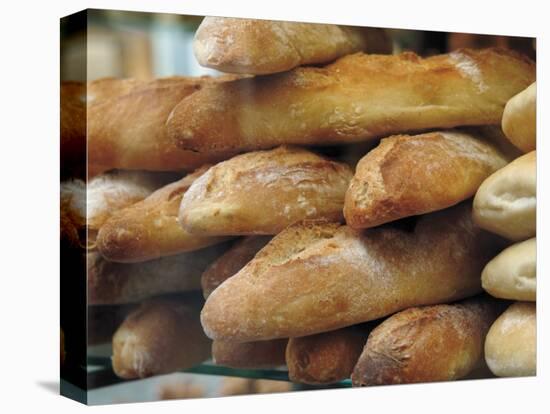 Bread and Baguettes in Boulangerie in Town Centre, Lille, Flanders, Nord, France-David Hughes-Premier Image Canvas