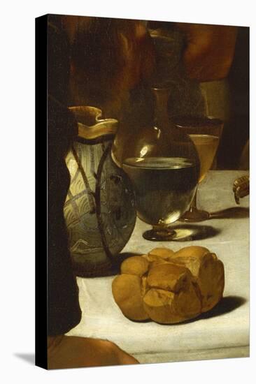 Bread and Wine, Detail from Supper at Emmaus-Caravaggio-Premier Image Canvas