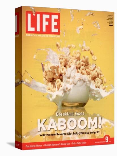 Breakfast Goes Kaboom! Reverse Diet, Dinner for Breakfast and Breakfast for Dinner, March 9, 2007-Adam Levey-Premier Image Canvas