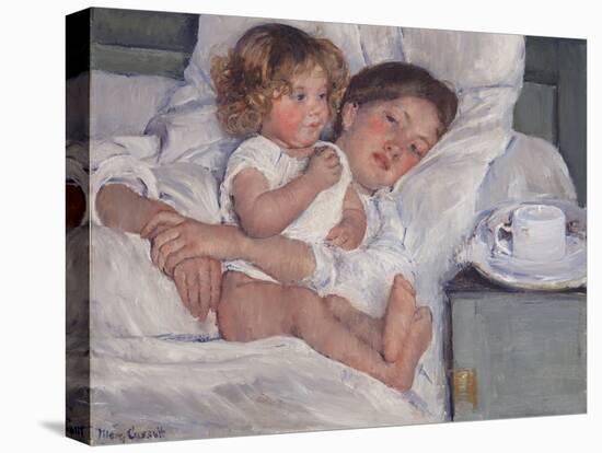 Breakfast in Bed, 1897-Mary Cassatt-Premier Image Canvas