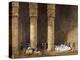 Breakfast in Egyptian Temple, from Empress Eugenie of France's Journey in Egypt-Charles Theodore Frere-Premier Image Canvas