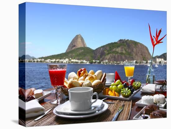 Breakfast In Rio De Janeiro-luiz rocha-Premier Image Canvas