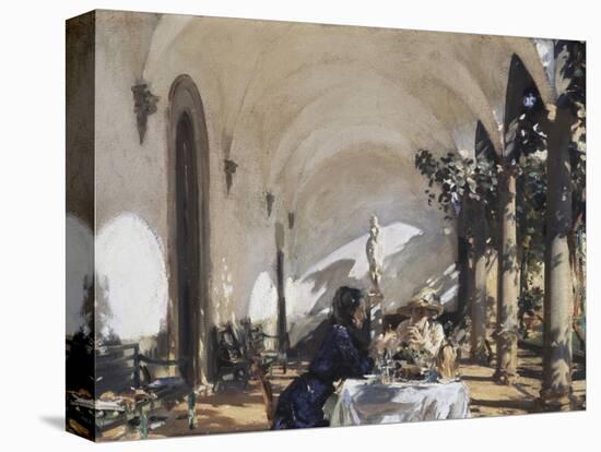 Breakfast in the Loggia-John Singer Sargent-Premier Image Canvas