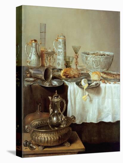 Breakfast Still Life, 1638-Willem Claesz. Heda-Premier Image Canvas