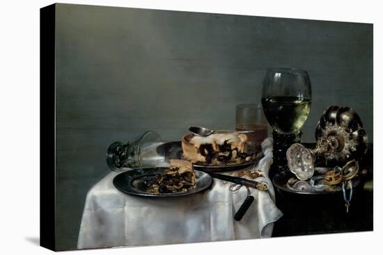 Breakfast Table with Blackberry Pie, 1631-Willem Claesz Heda-Premier Image Canvas