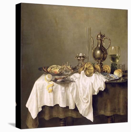 Breakfast with a Crab, 1648-Willem Claesz. Heda-Premier Image Canvas