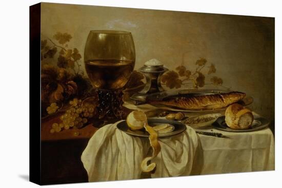 Breakfast with Fish and Tankard-Pieter Claesz-Premier Image Canvas